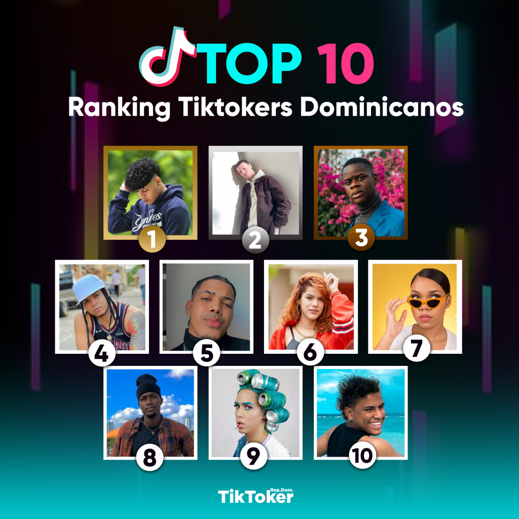 Estos son los 10 Tiktokers más famosos en RD JuveAccion