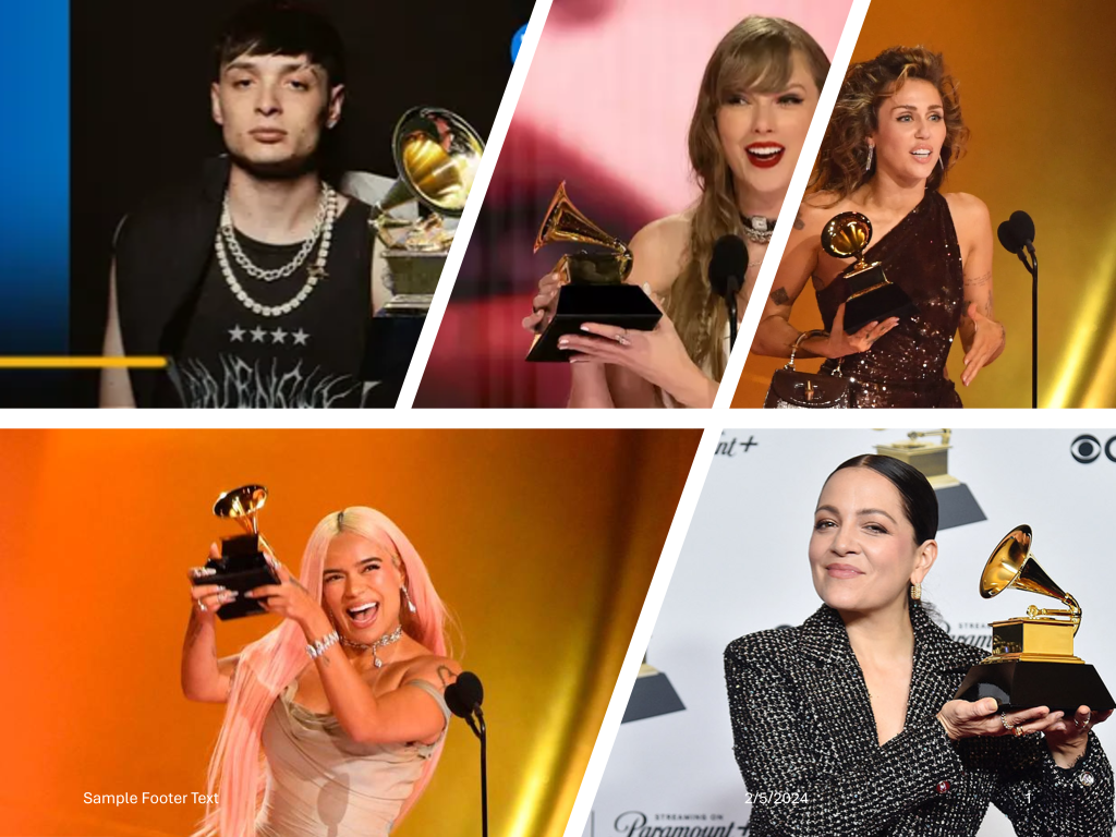 Ganadores de los Premios Grammy 2024